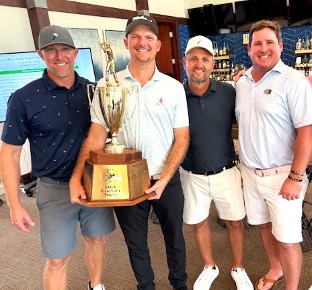 Marsh Creek Country Club, led by director of golf Bryce DiPatri, was clearly the strongest team in the 43rd Club Team Championship at the King & Bear course at the World Golf Village on Oct. 27. The foursome of DiPatri, John Matulia, Kodi Merrell and Ashley Casey was four strokes better than anyone else in the 24-team field.